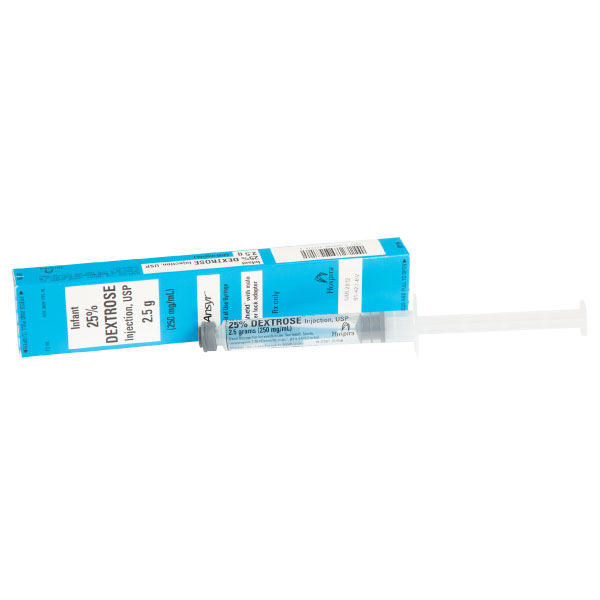 Infant 25% Dextrose Injection, USP 2.5g (250mg/mL) Ansyr Syr