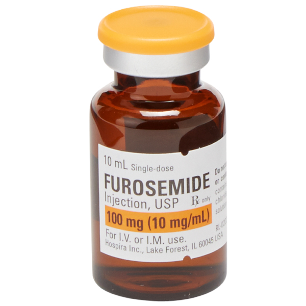 Furosemide Injection, USP 100mg (10mg/mL) 10mL Vial