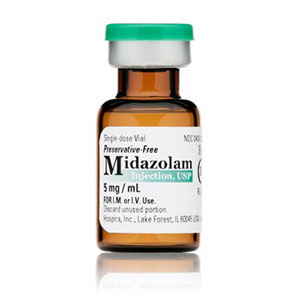 Midazolam Injection, USP 5mg/mL 1mL Vial Midazolam Injection, USP 5mg/mL 1mL Vial