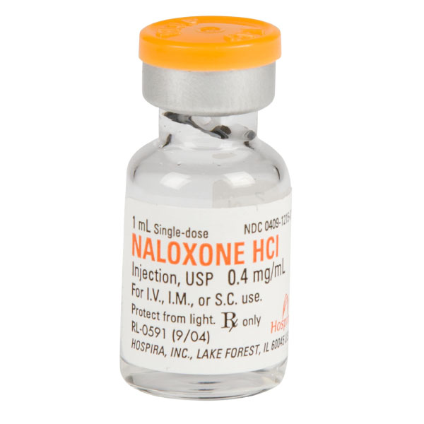 Naloxone HCI Injection, USP 0.4mg/mL 1mL Vial Naloxone HCI Injection, USP 0.4mg/mL 1mL Vial