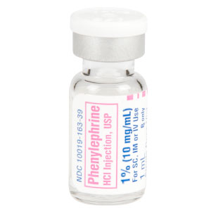 Phenylephrine HCI Injection, USP 10mg/mL 1mL Vial