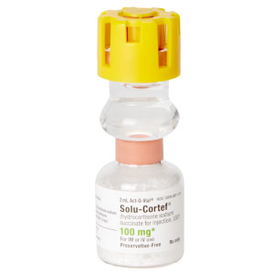 Solu-Cortef® 100mg 2mL Act-O-Vial®