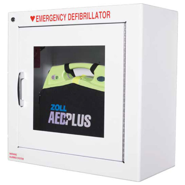 AED, Zoll Metal Wall Cabinet Alarmed