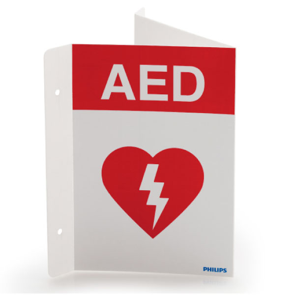 AED, Triangular Wall Sign