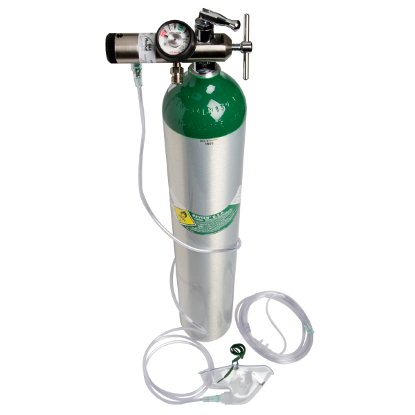Oxygen, Complete System w/Positive Pressure Regulator
