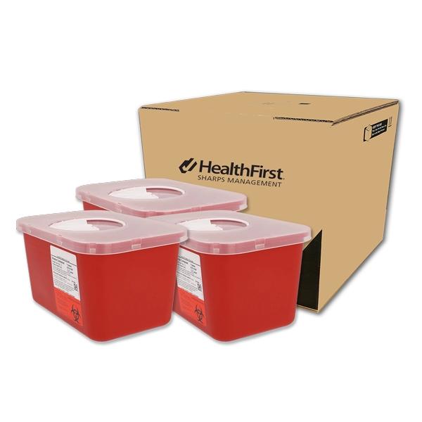 1 Gallon Sharps Mailback Disposal Container (Pack of 3)