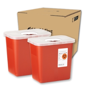 2 Gallon Sharps Mailback Disposal Container (Pack of 2)