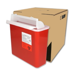 5 Quart Sharps Mailback Disposal Container