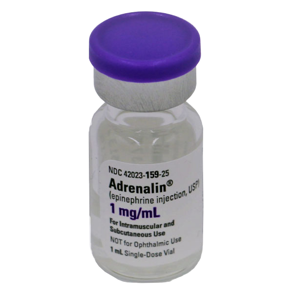 Adrenalin® (Epinephrine Injection, USP) 1mg/mL 1:1000 Vial