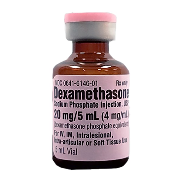 Dexamethasone Sodium Phosphate Injection, USP 20mg/5mL (4mg/mL) Vial