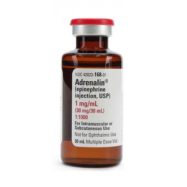 Epinephrine 1:1000 (1mg/ml) 30ml vial Epinephrine 1:1000 (1mg/ml) 30ml vial