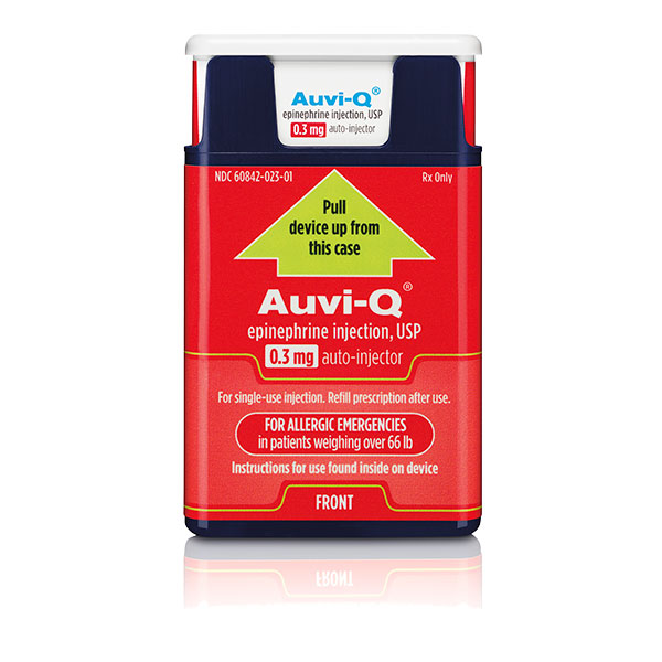 AUVI-Q®  Epinephrine Injection, USP 0.3mg Auto-Injector