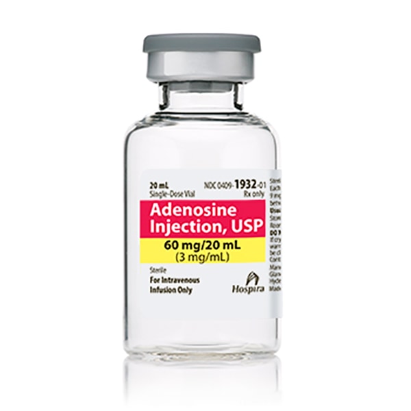 Adenosine Injection, USP 60mg/20mL (3mg/mL) 20mL vial Adenosine Injection, USP 60mg/20mL (3mg/mL) 20mL vial