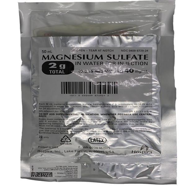Magnesium Sulfate In Water for Injection (0.325 Meq mg