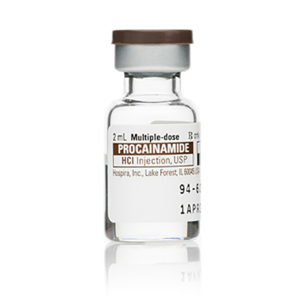Procainamide HCl Injection, USP 500mg/mL 2mL Vial