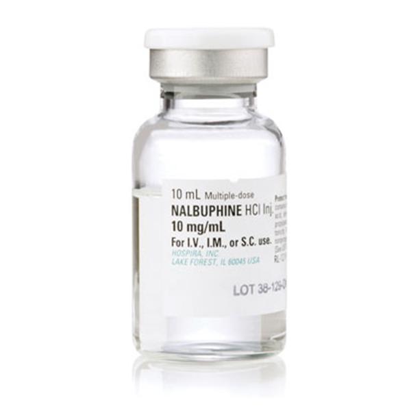 Nalbuphine HCl Inj. 10mg/mL 10mL Vial