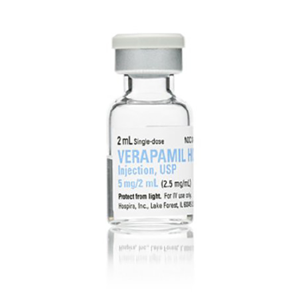 Verapamil HCl Injection, USP 5mg/2mL (2.5 mg/mL) Vial