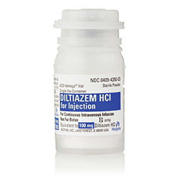 Diltiazem HCl for Injection Equivalent to 100mg Diltiazem HCl Add-Vantage Vial