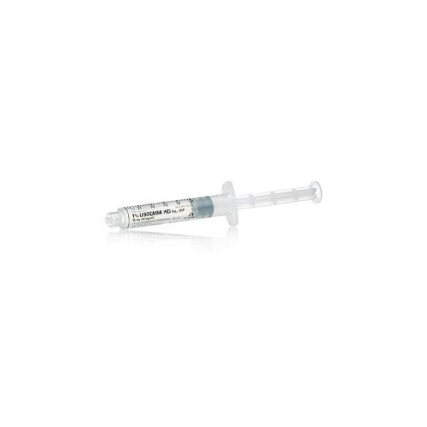 1% Lidocaine HCl Injection, USP 50mg/5mL (10mg/mL) 5mL Ansyr Syr