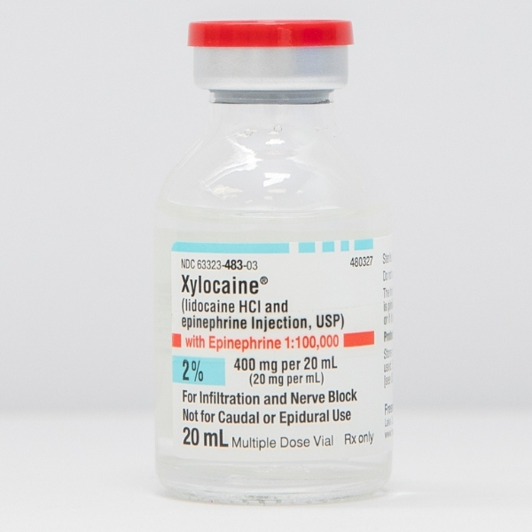 Xylocaine® With Epinephrine 1:100,000 2% 400MG per 20ML (20MG per ML) 20ML Vial