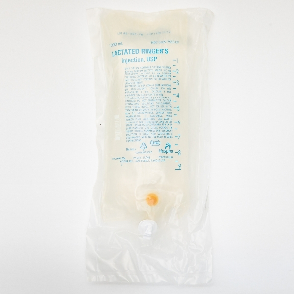 Lactated Ringer’s Injection, USP 1000ML Bag
