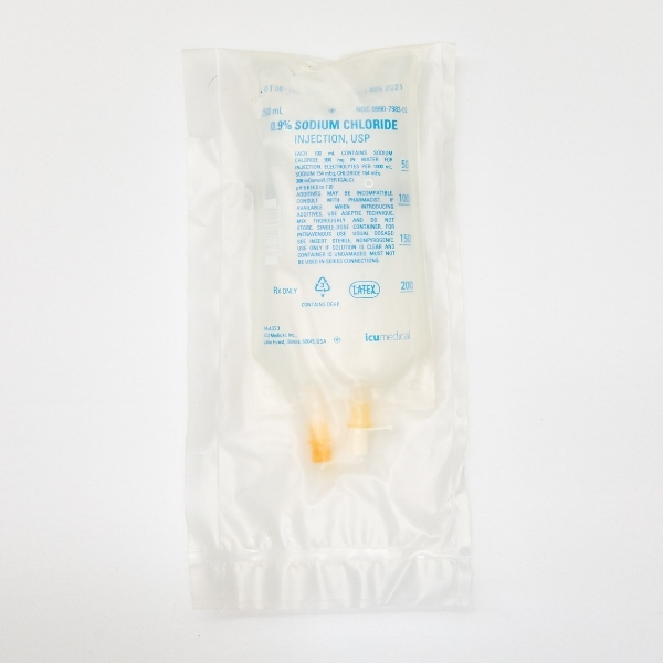0.9% Sodium Chloride Injection, USP 250mL Bag