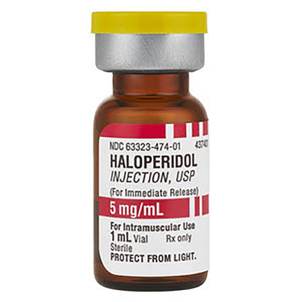 Haloperidol Injection USP for Immediate Release 5mg/mL 1mL Vial