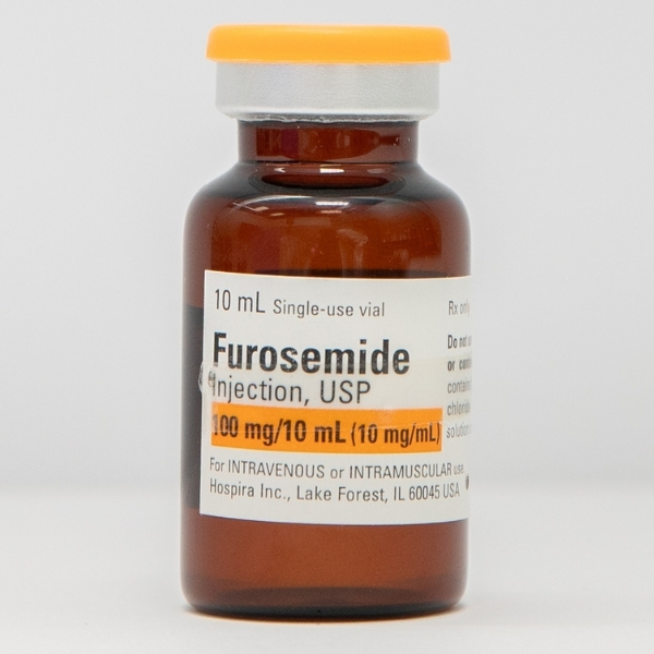 Furosemide Injection, USP 100MG per 10ML (10MG per ML) 10ML Vial