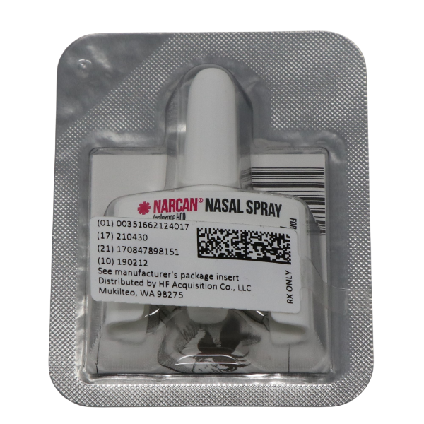 Narcan Naloxone HCI Nasal Spray 4mg/.1mL Single Unboxed