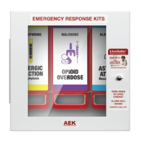 LiveSafer Cabinet: Epinephrine, Naloxone, and Albuterol