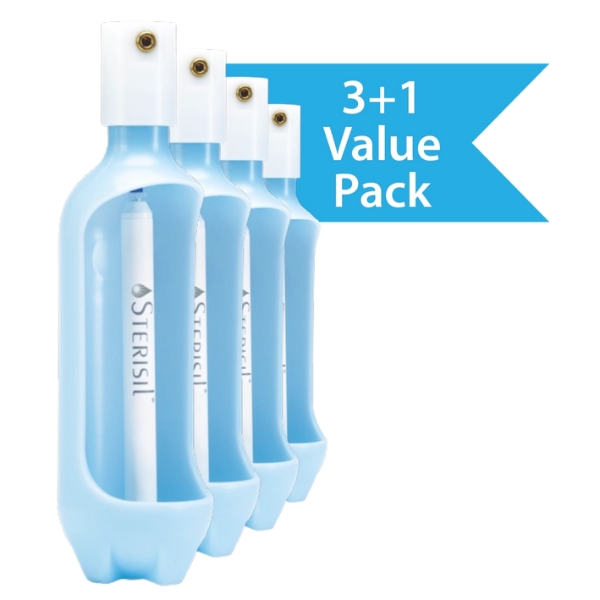 Sterisil® Straw Everyday Value 4-Pack for Municipal Water
