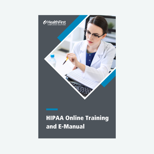 HIPAA Online Training and E-Manual
