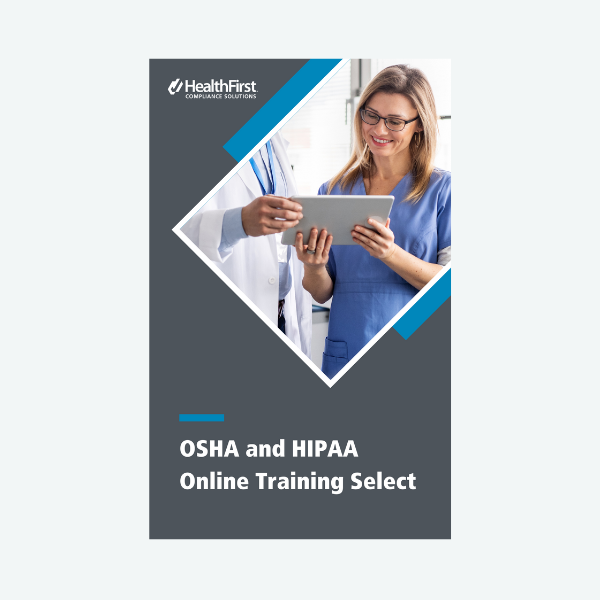 OSHA and HIPAA Online Training Select